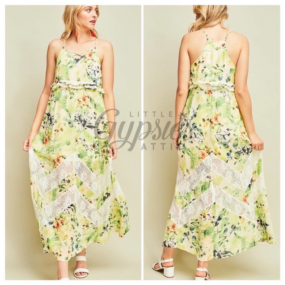Entro Tropical Resort Maxi Dress - Picture 4 of 10